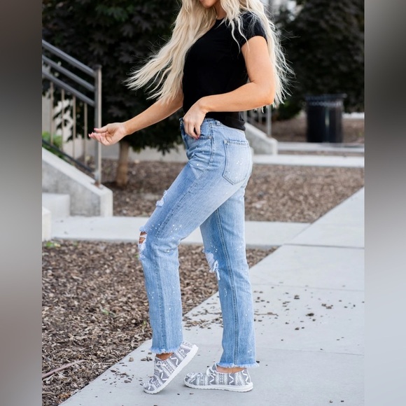 KanCan High Rise Slim Straight Jeans, 15/31 - Picture 7 of 12